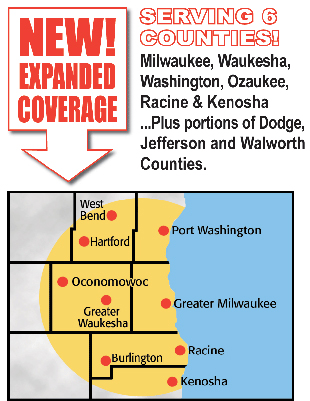 Greater Milwaukee Map